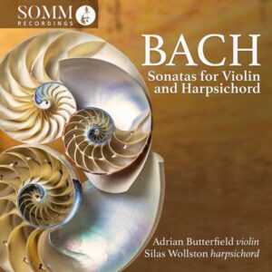 Bach Sonatas - Adrian Butterfield & Silas Wollston - CD cover